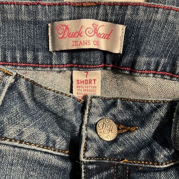 Womens Duck head jeans 7 short - Picture 2 of 5